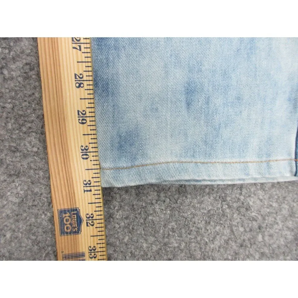 Desigual Pants Mens 36 Blue‎ Denim Jeans Straight Regular Fit Button Fly 36X31